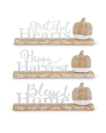 SET OF HARVEST CUTOUT TABLETOP SIGN Custom product