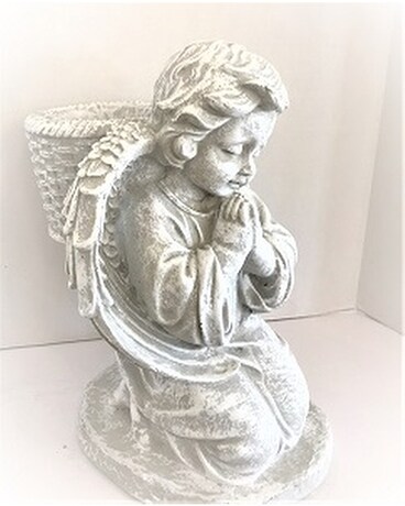 CEMENT CHERUB PLANTER Custom product