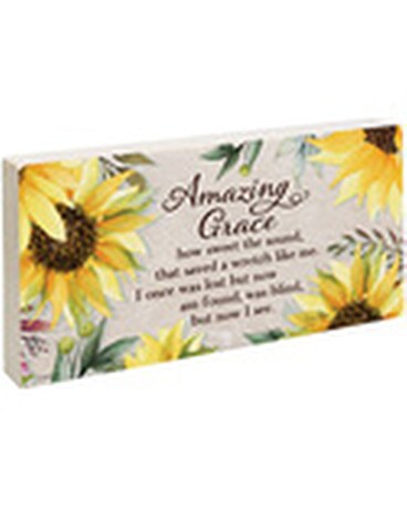 AMAZING GRACE MARBLE PAVER Custom product