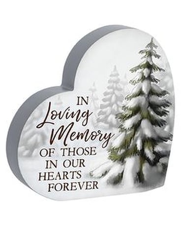 IN LOVING MEMORY HEART SITTER Custom product