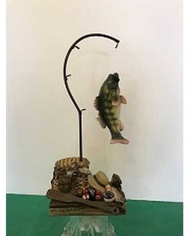 FISHING STATUE Custom product