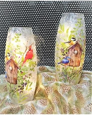 Friends Of A Feather Light Up Vase In Bay City Mi Keit S Flowers