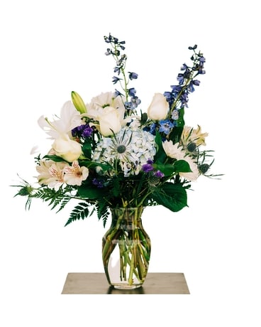Thinking of Bleu Flower Arrangement