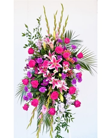 Tropical Tranquility Funeral Arrangement