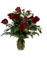 Red Roses size,  inches height and  inches wide.