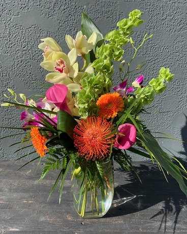 Tropical Fun Flower Arrangement