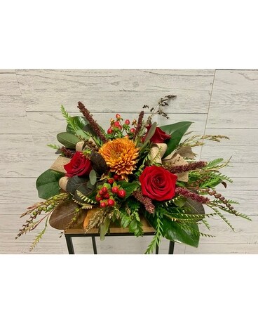 Warm & Cosy Arrangement Flower Arrangement