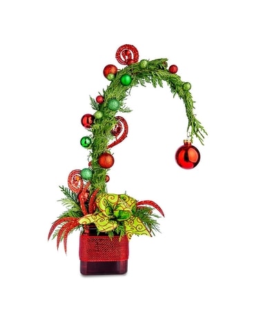 Whoville Tree Flower Arrangement