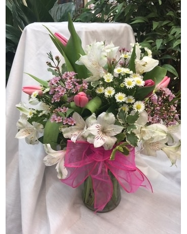 Soft Kisses Flower Arrangement