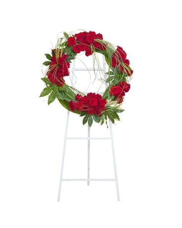 Royal Wreath Flower Arrangement