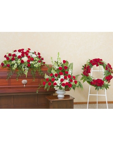 Enduring Strength Trio Flower Arrangement