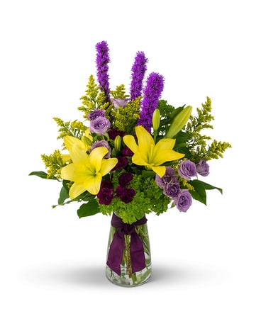 Vivid Memories Vase Flower Arrangement