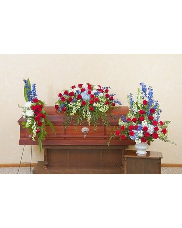 Honor Trio Flower Arrangement