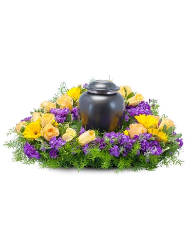 Vivid Memories Surround Flower Arrangement