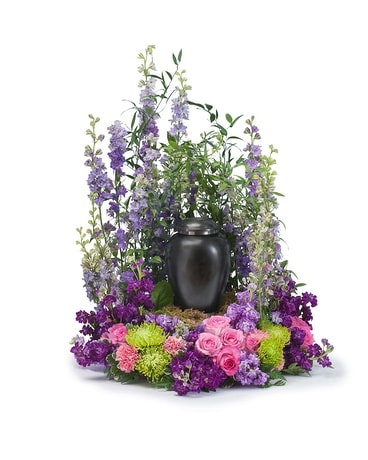 Forever Cherished Surround Flower Arrangement