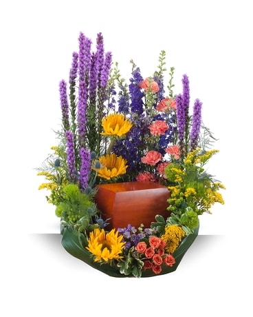 Celebration Garden Surround Flower Arrangement