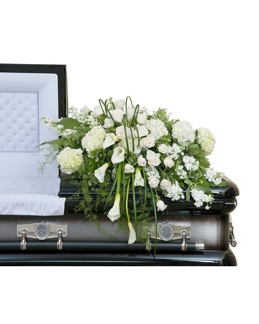 Elegant Love Casket Spray Flower Arrangement
