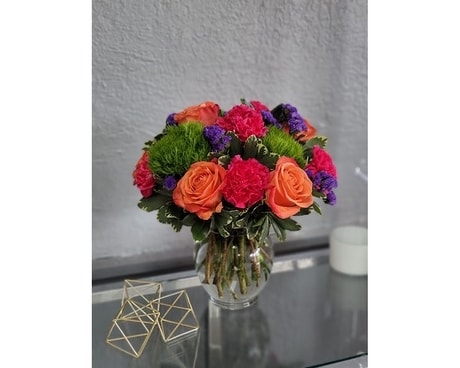Pink Punch Flower Arrangement