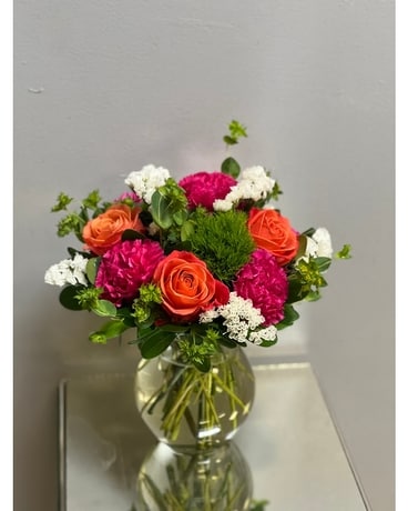 Orange Crush Flower Arrangement