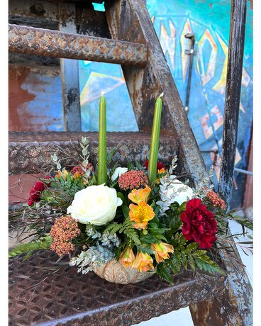 Harvest Centerpiece Flower Arrangement