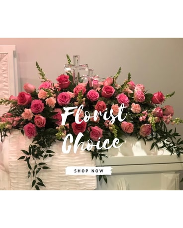 Florist Choice Casket Spray Flower Arrangement