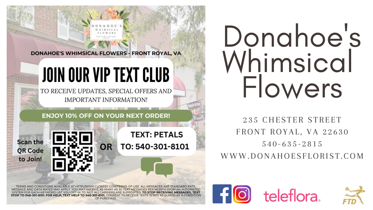 Front Royal Florist - Flower Delivery by Donahoe&rsquo;s Whimsical Flowers