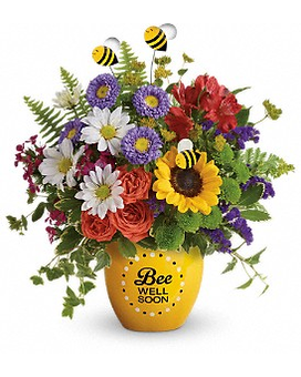 Teleflora's Garden Of Wellness Bouquet Flower Arrangement