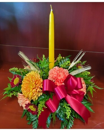 Harvest Centerpiece Flower Arrangement