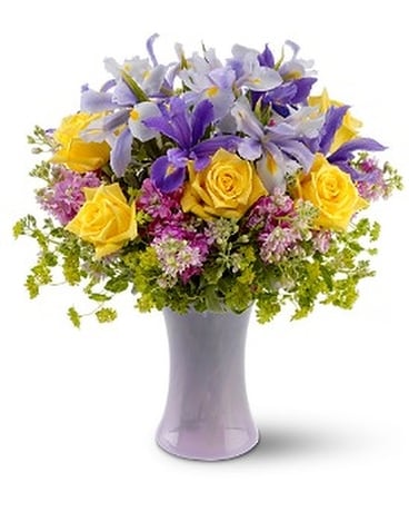 Lavender Sunshine Flower Arrangement