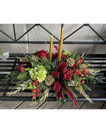 Christmas Parade Flower Arrangement