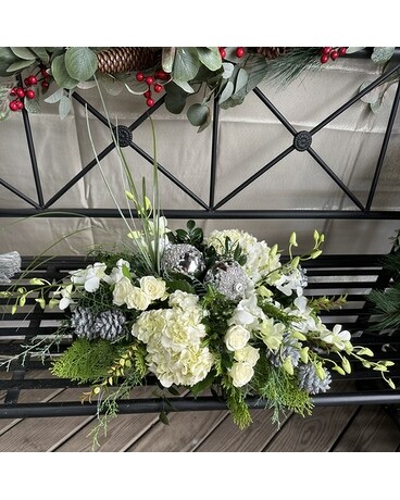 Silver Charm Flower Arrangement