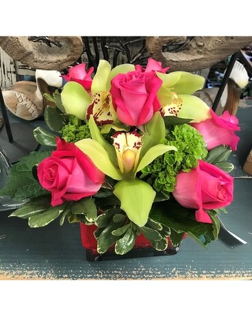 Hot Ticket Flower Arrangement