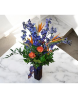 Birds in Blue in Naples FL - Driftwood Garden Center & Florist