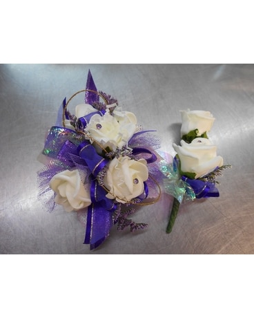 Purple 1 Corsage