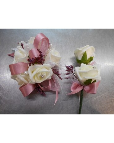 Pink 1 Corsage