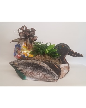 A Duck for Dad Flower Arrangement