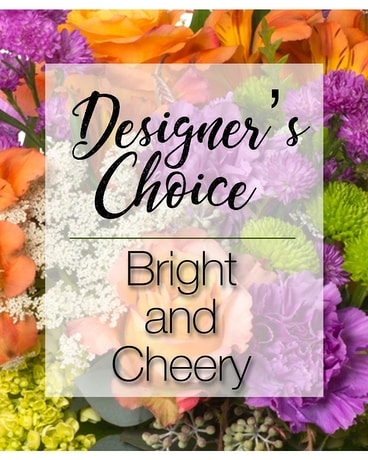 Designer's Choice Bright and Cheery Flower Arrangement