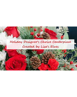 Christmas Designer's Choice Centerpiece Centerpiece