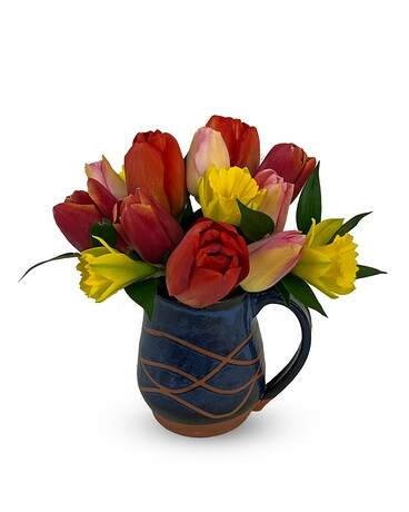 Locally Thrown - BFS-802 Flower Arrangement