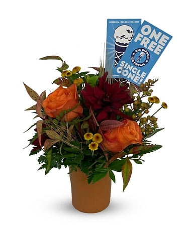 A Little Dip *2 Big Dipper Coupons*  - BFS-841 Flower Arrangement
