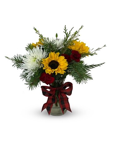Sun-Kissed Winter - BFS-851 Flower Arrangement