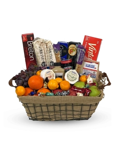 Extravagant Gourmet Food Basket Gift Basket