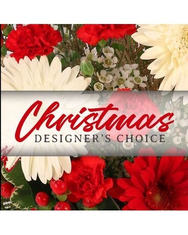 DESIGNERS CHOICE - CHRISTMAS - Pick Your Price Flower Arrangement