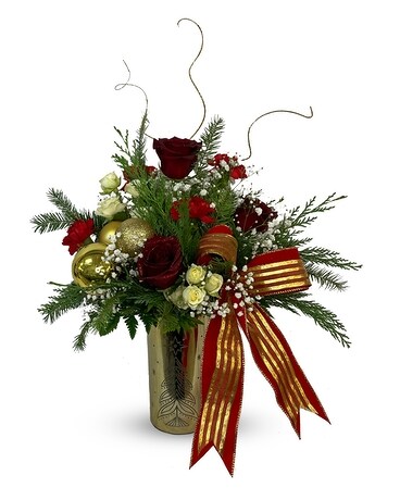 CHRISTMAS GLITTERS - BFS-847 Flower Arrangement