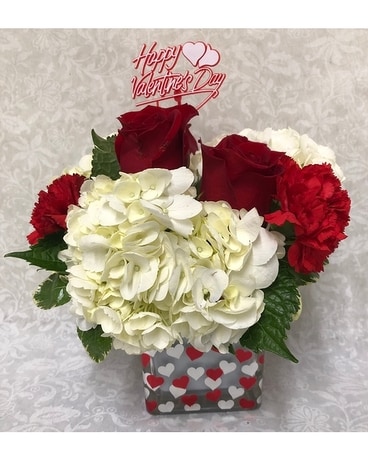 Be My Valentine Flower Arrangement