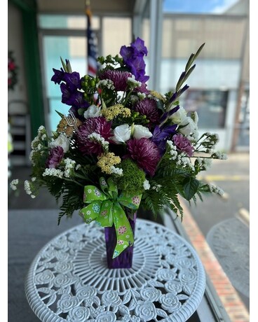 Lavender Haze Flower Arrangement