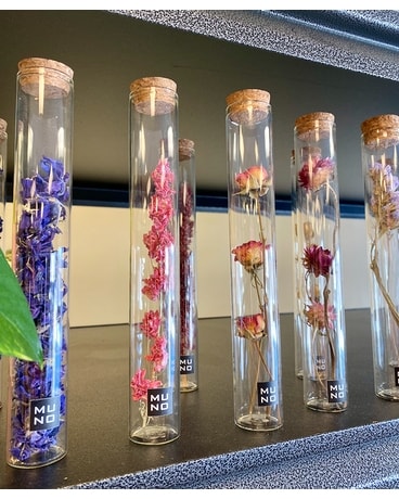 Dried Flower Tube Flower Arrangement