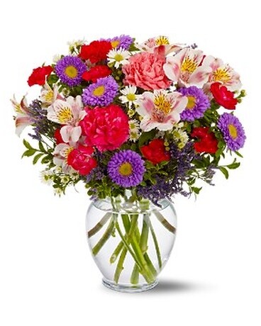 Birthday Wishes Flower Arrangement