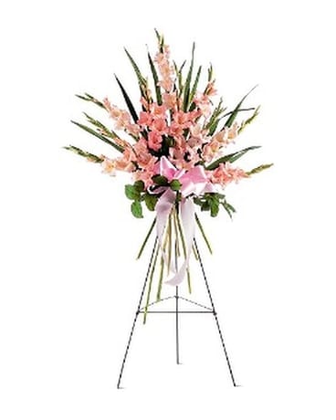 Sentimental Gladioli Spray Flower Arrangement
