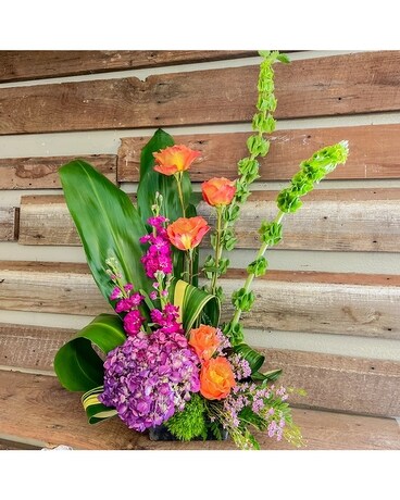 Dragon Flame Flower Arrangement